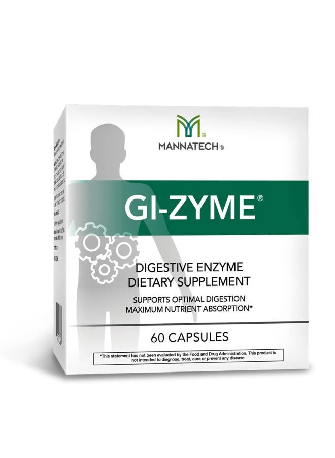 Mannatech GI-Zyme 60 Capsules - Image 1