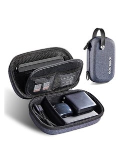 SPOTEGO Electronics Bag, Tech Accessories Case, Organizer Case for Travel Electronics, Water-Resistant Shockproof Organizer Pouch Compatible with Charger, Charging Cables, Flash Drive, Headphones (Grey)  - Image 1
