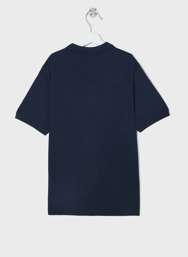 Jack & Jones Junior Kids Jjmakoto Logo Polo  - Image 2