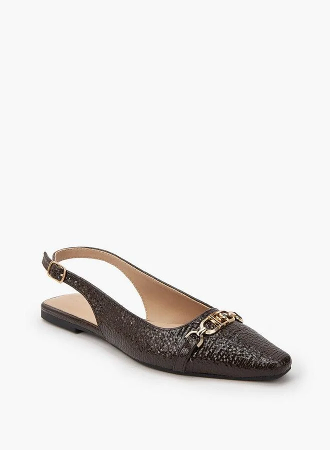 فلورا بيلا من شو إكسبرس صنادل بتفاصيل سلسلة محكم مع إغلاق بإبزيم