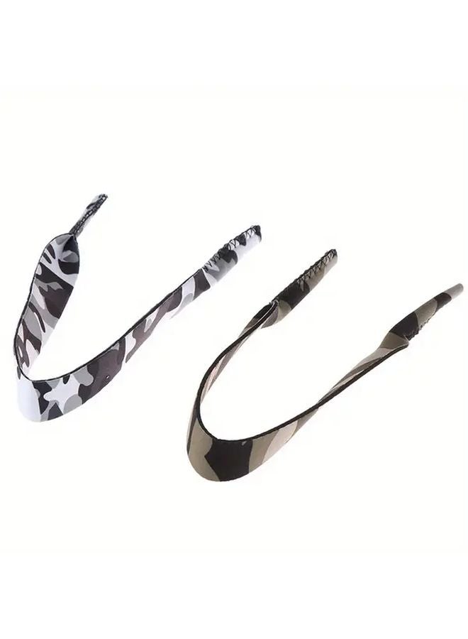 New Camouflage Green Nylon Eyeglasses Lanyard Non Slip Sports Neck Cord Strap Universal Fit - Image 5