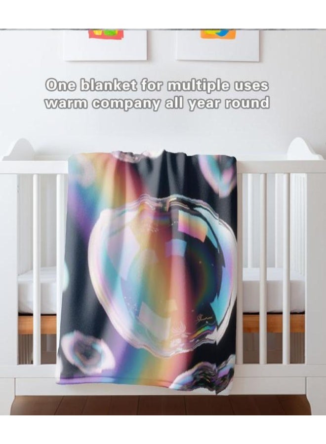 عام بطانية رقيقة من الفانيلا الكرتونية للأطفال أو الطلاب (دافئة ومريحة ومناسبة للنوم والألعاب) 100 سم * 150 سم - 1040 - Image 5