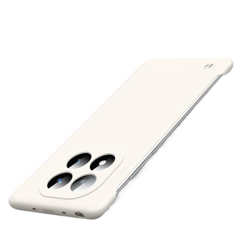 غطاء واقي بسيليكون لـ Redmi Note 14 باللون Antique White من السيليكون مع تصميم بدون إطار وتصميم نصف تغطية مع مقاوم للصدمات مع حماية من السقوط مع تبديد الحرارة للاستخدام اليومي - Image 1