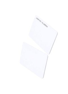 althiqahkey RFID 125khz clamshell ID card TK4100(number printed card) compatible with EM4100 support ID Smart card entry access control system,key card,membership card (Not for Copy) 50 pieces  - Image 1