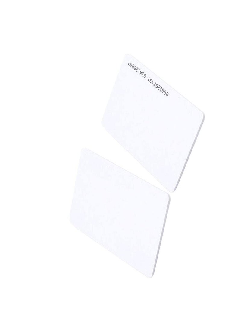 althiqahkey RFID 125khz clamshell ID card TK4100(number printed card) compatible with EM4100 support ID Smart card entry access control system,key card,membership card (Not for Copy) 50 pieces  - Image 1