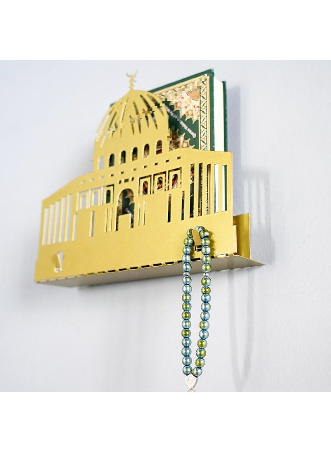 Nariele Home Wall Mounted Decoration Book Storage Display Rack - Image 2