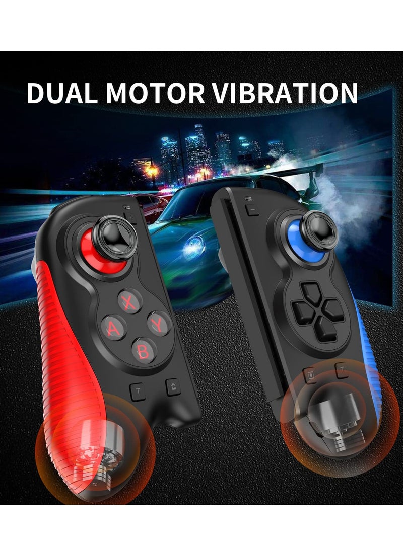 Beauenty Wireless Joy-Con Controller for Nintendo Switch - Joy Cons for Switch Sports, Pro Pad with Turbo, Wake-up, and 6-Axis Features - Replacement Joy-Con (Black) - Image 4