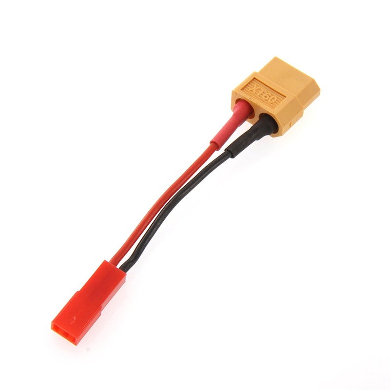 FLY RC 3pcs XT60 Female to JST Female Charging Adapter Lead Wire for Plane Car Helicopter Charger - Image 2