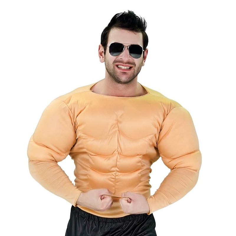 KalcyKizz بدلة عضلات للرجال من كالسيكيز، أصفر، مقاس واحد - Image 1