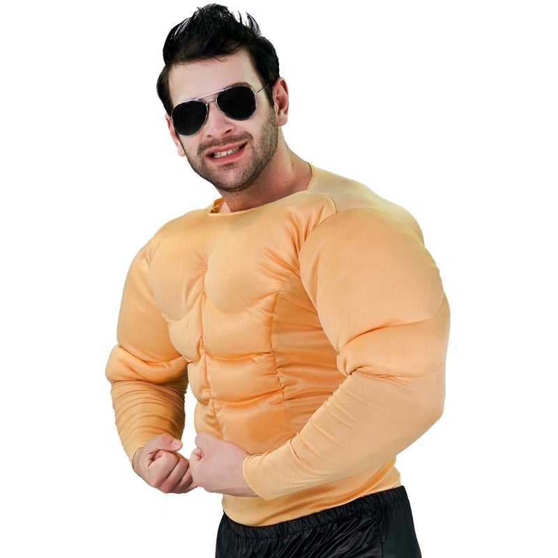 KalcyKizz بدلة عضلات للرجال من كالسيكيز، أصفر، مقاس واحد - Image 4