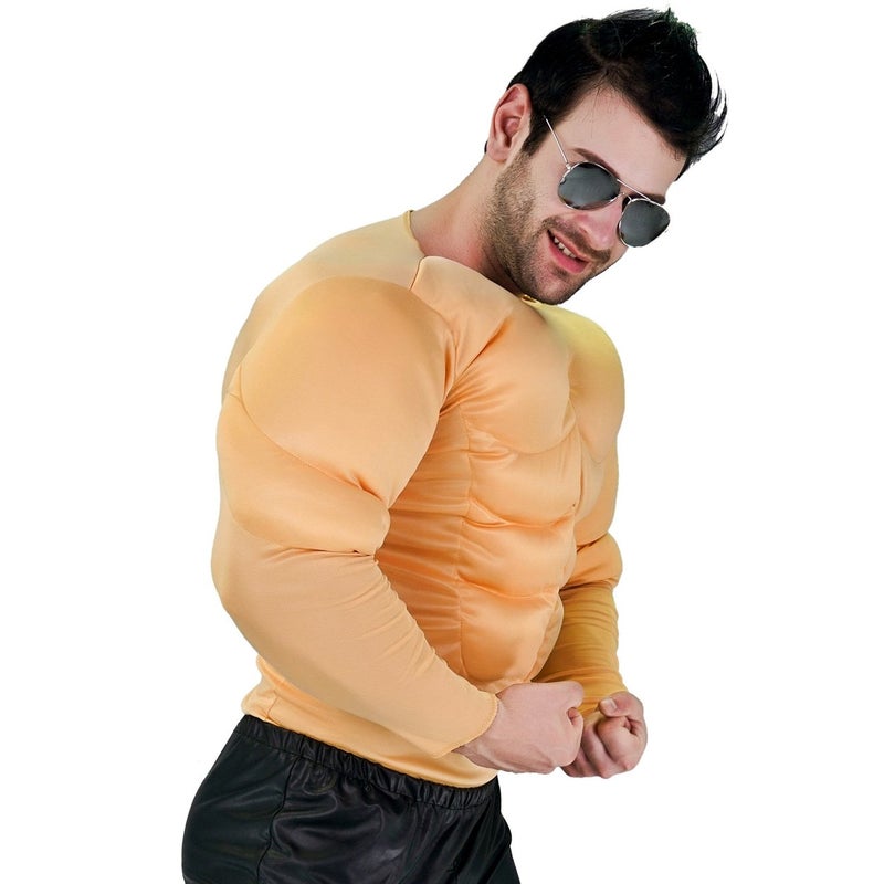 KalcyKizz بدلة عضلات للرجال من كالسيكيز، أصفر، مقاس واحد - Image 5