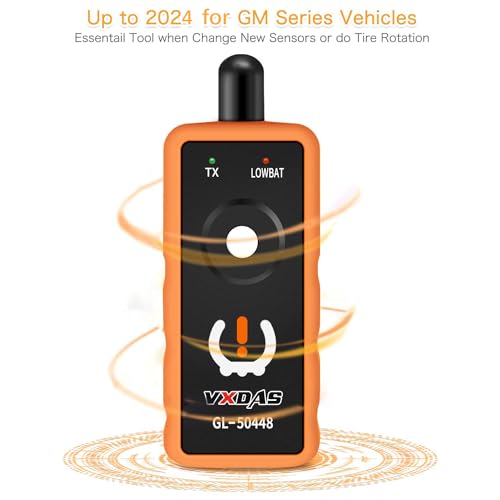 VXDAS أداة إعادة تعلم TPMS VXDAS GL50448 متوافقة مع GM شيفروليه أداة إعادة تعيين وتنشيط مستشعر ضغط الإطارات OEC-T5 لمركبات GM / بويك / شيفروليه / كاديلاك / نيسان / السلسلة 2024 - Image 3