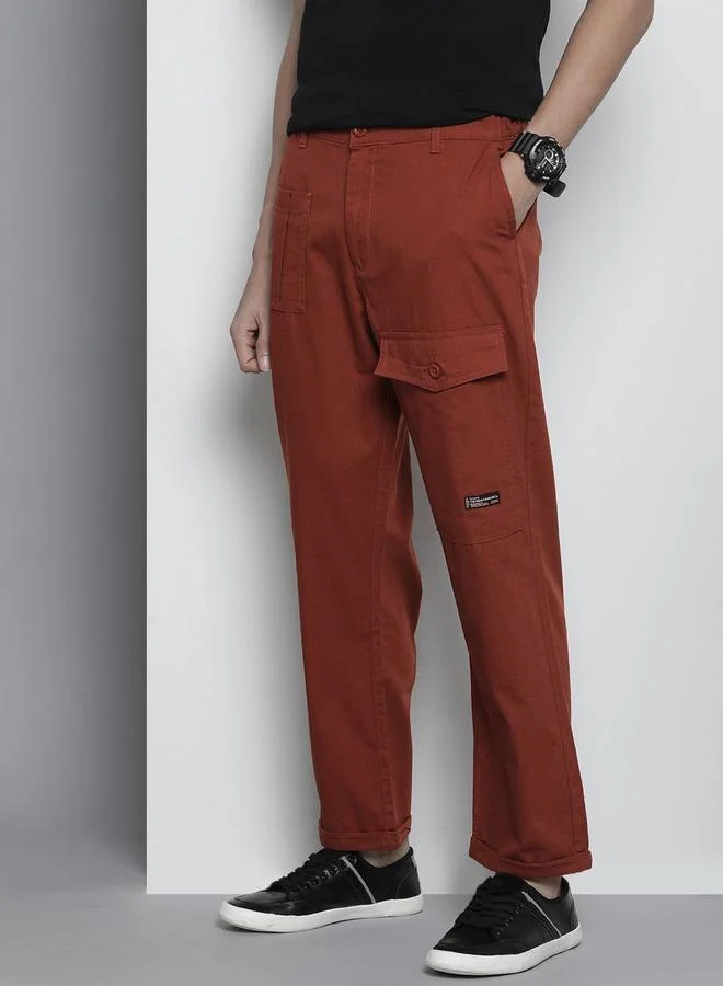 شركة المرآب الهندية بنطال كارجو بقصة ضيقة