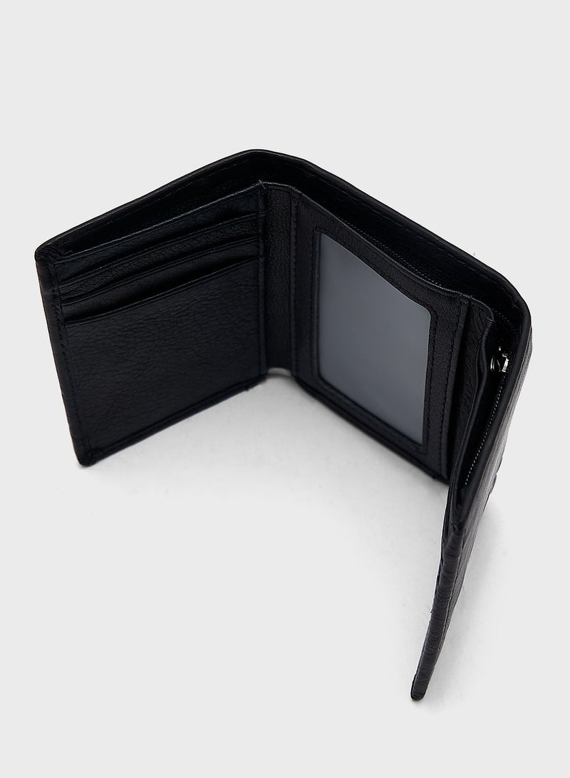 Robert Wood Genuine Leather Tri Fold Wallet  - Image 5