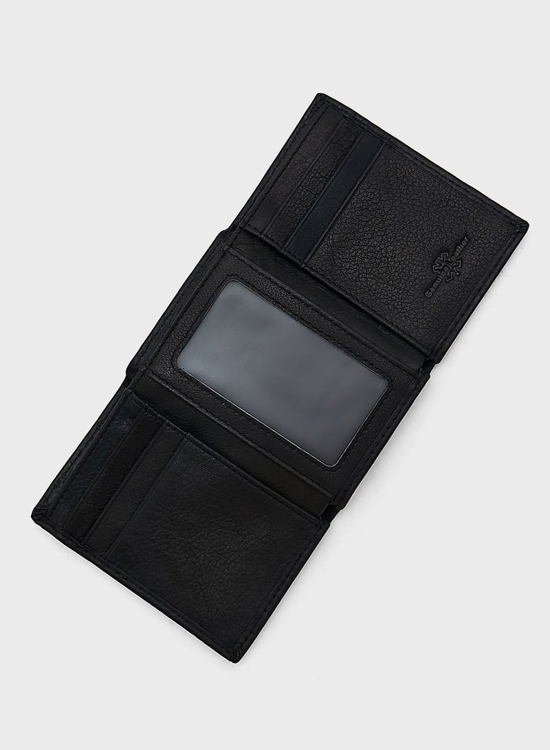 Robert Wood Genuine Leather Tri Fold Wallet  - Image 2
