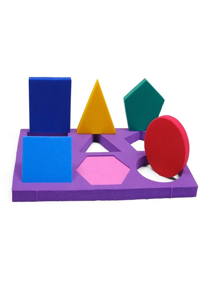 SquareDrop 2D Shape - Mathematics - Sorting - Geometry Brain Boosting Mathematical Activities for Age 5+ Years Old Kids - Do It Yourself Mathematics Activity Kit - Image 2