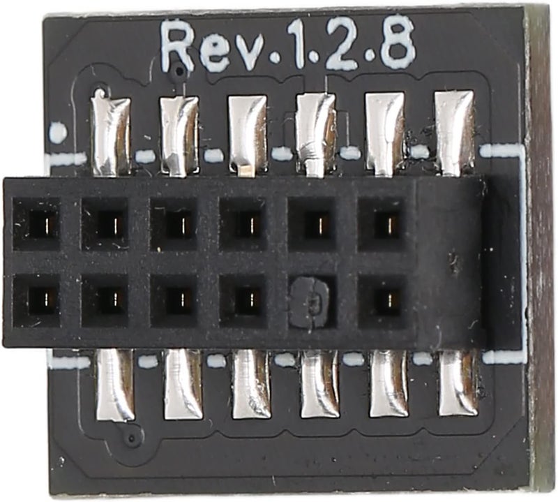 TPM 2 0 Module for MSI, Remote Card, Replacement TPM2 0 Encryption Security Module, 12Pin SPI TPM2 0 Safe Stable Performance for Long-Lasting 12 Pin SPI Module for Win 11 - Image 1