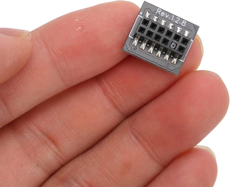 TPM 2 0 Module for MSI, Remote Card, Replacement TPM2 0 Encryption Security Module, 12Pin SPI TPM2 0 Safe Stable Performance for Long-Lasting 12 Pin SPI Module for Win 11 - Image 5