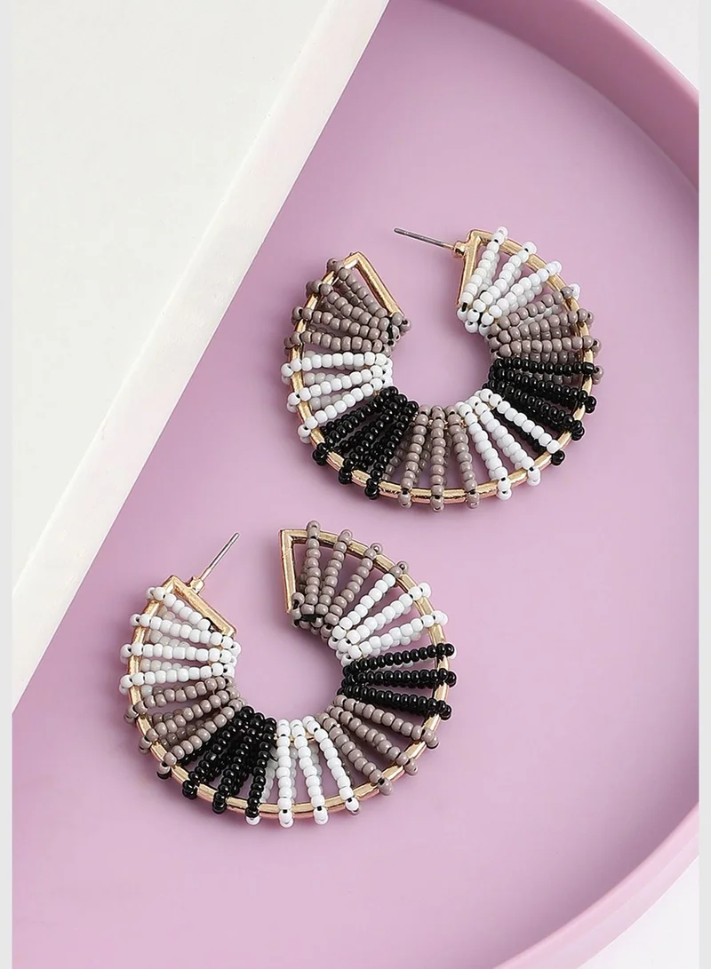 SOHI Gold Plated Party Designer Drop Earring For Women
