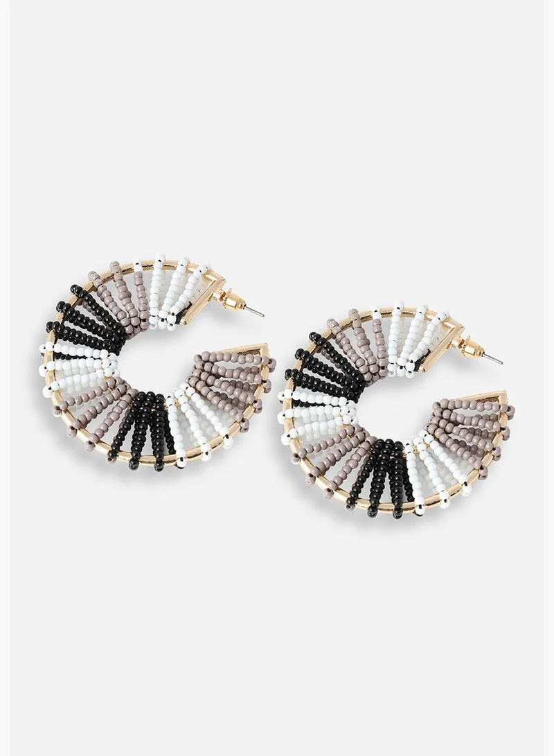 SOHI Gold Plated Party Designer Drop Earring For Women