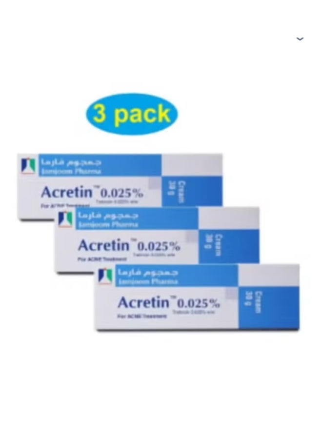 Cream For Acne Treatment - 30g - Pack of 3