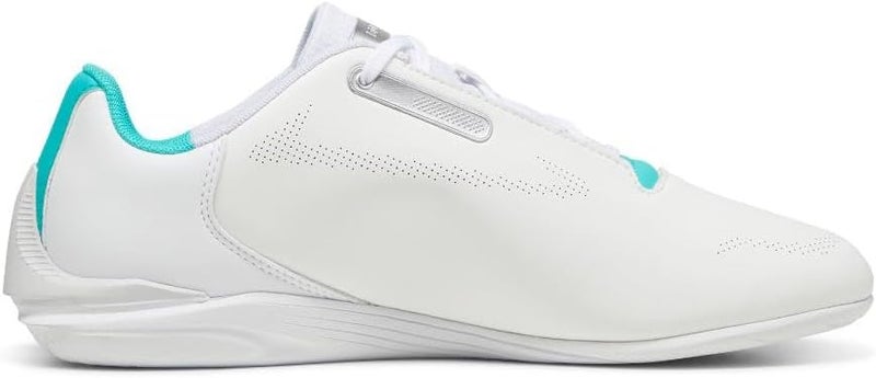 PUMA Men's Mercedes AMG Petronas F1 Cdrift Cat Decima 2.0 Sneaker, White-Sheen Green - Image 5