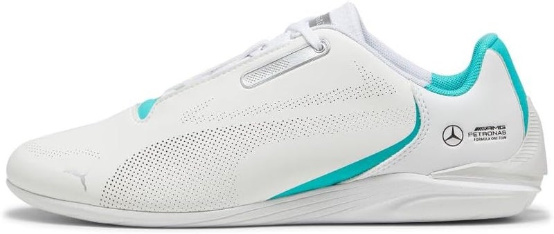 PUMA Men's Mercedes AMG Petronas F1 Cdrift Cat Decima 2.0 Sneaker, White-Sheen Green - Image 1
