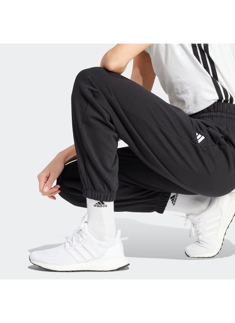 Adidas - Essentials Small Logo French Terry Cuffed Joggers - Image 1