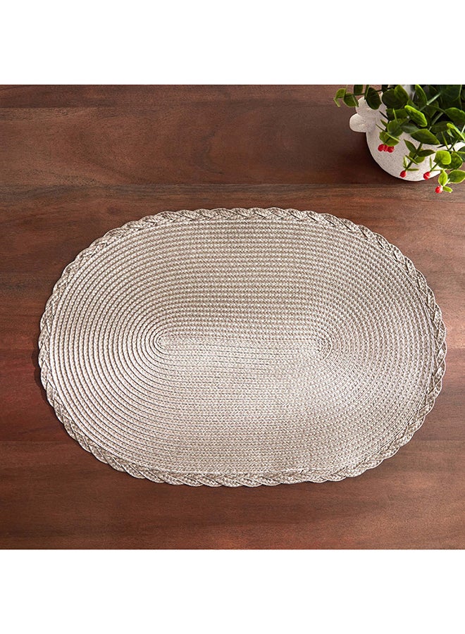 Home Box مفرش طاولة بولي بروبيلين بيضاوي ميزو 45x30 سم - Image 2