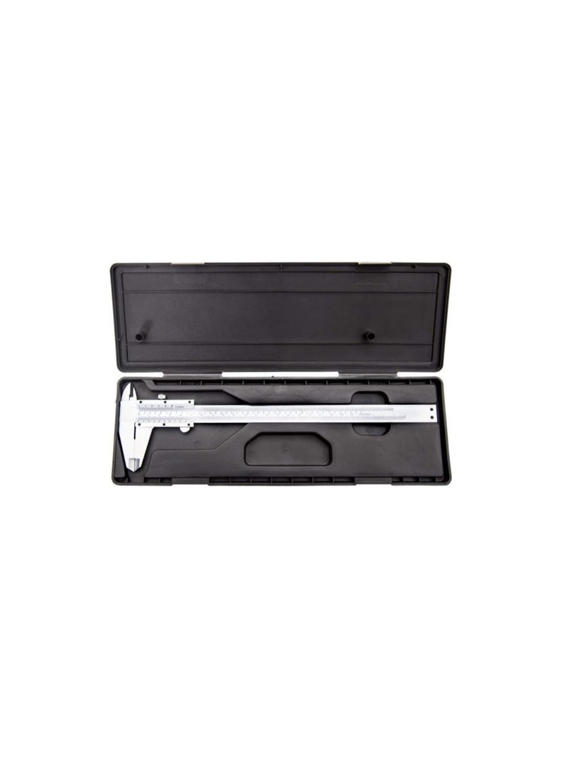 بيورول Beorol Professional Vernier Caliper 8 Inch ، ستانلس ستيل ، بوصة / متري ، قياسات داخلية وخارجية وعمق وخطوة  - Image 3