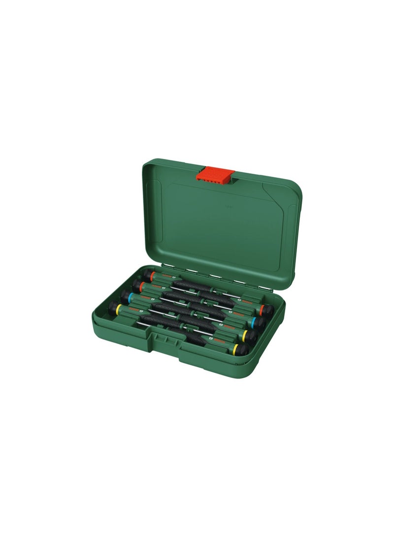 طقم مفكات براغي دقيقة من بوش مكون من 8 قطع p 1600A02Z9M