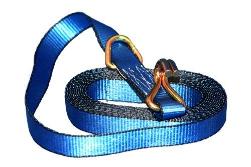 Everest Premium Ratchet Tie Down – 1 PK – 1 IN – 16 FT – 1000 LBS Working Load – 3000 LBS Break Strength – Cambuckle Alternative – Cargo Straps Perfect for Moving Appliances, Lawn Equipment and Motorcycles - Image 3