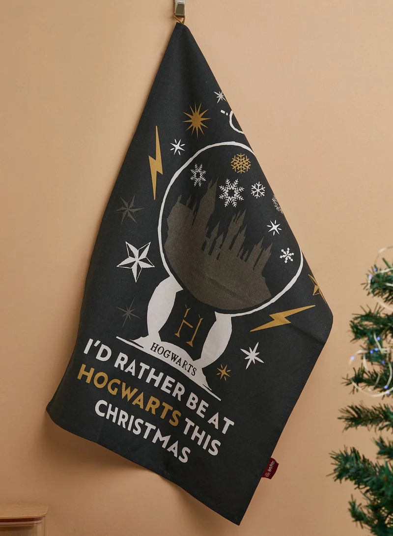 Half Moon Bay Harry Potter Rather Be At Hogwarts Tea Towel