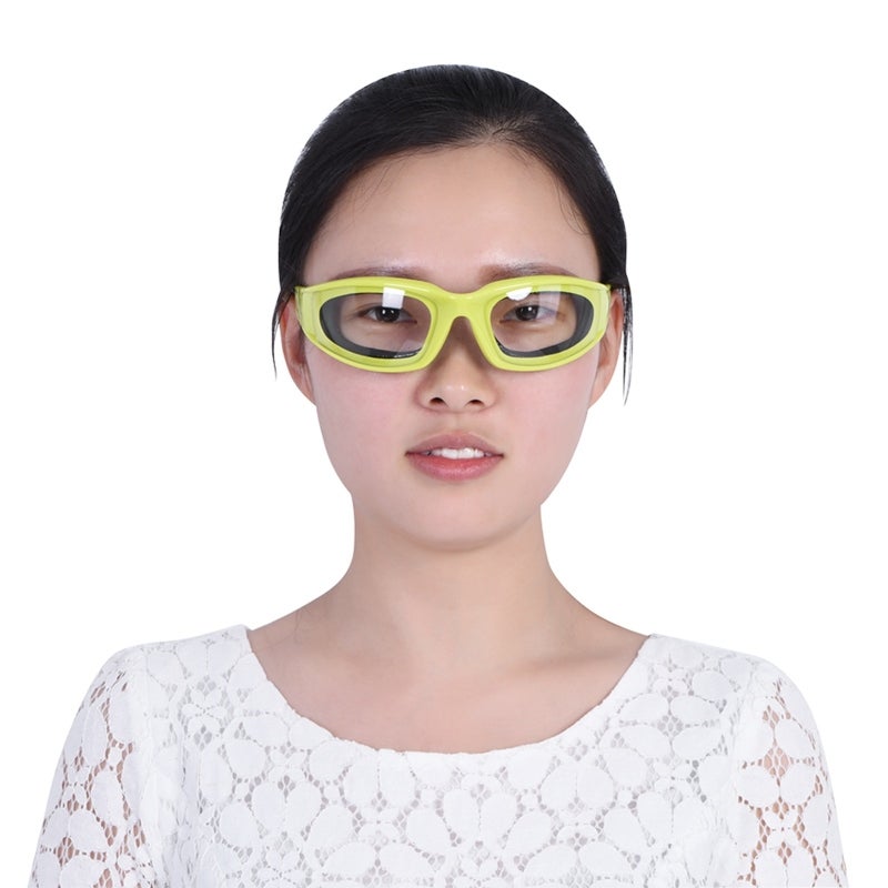 Onion Cutting Goggles: Anti-Tear Splash Protection - Comfortable Sponge Design Anti-Spicy Goggles for Home Kitchen Cooking, Chopping Mincing Dicing Slicing - Image 1