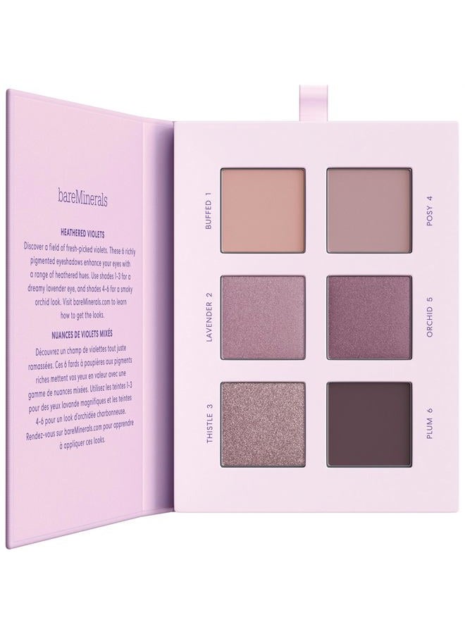 bareMinerals Mineralist Eyeshadow Palette, Six Richly Pigmented + Blendable Shades, Talc-Free Eye Shadow Palette Makeup, Vegan, Heathered - Image 1