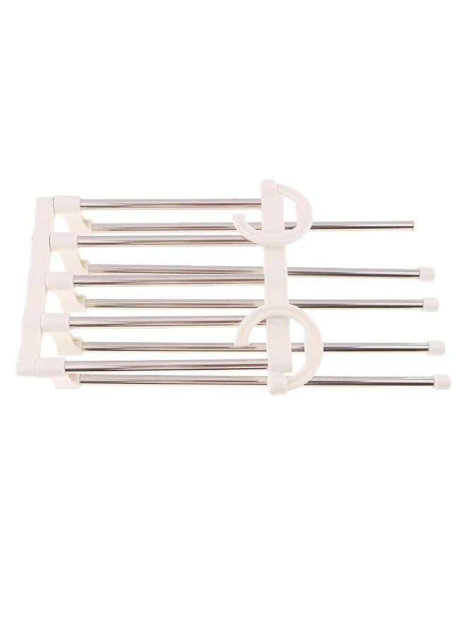 هوم بوكس علاقة بنطال متعددة الطبقات – منظم ملابس موفر للمساحة - Image 2