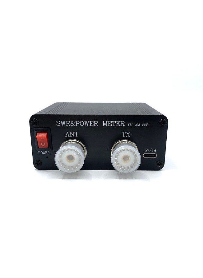 Generic - SWR-120 1.8MHz-50MHz 0.5W-120W Standing Wavemeter OLED Digital Display SWR HF Shortwaves Meters Power Watt Meter - Image 1