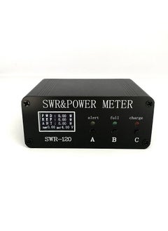 SWR-120 1.8MHz-50MHz 0.5W-120W Standing Wavemeter OLED Digital Display SWR HF Shortwaves Meters Power Watt Meter