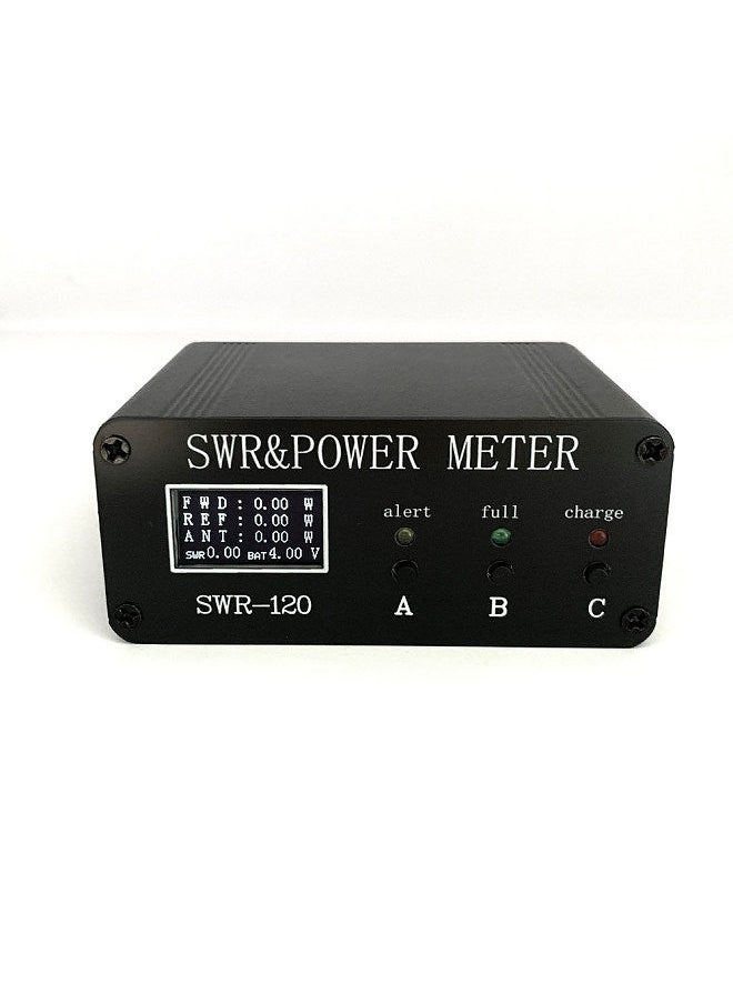 Generic - SWR-120 1.8MHz-50MHz 0.5W-120W Standing Wavemeter OLED Digital Display SWR HF Shortwaves Meters Power Watt Meter - Image 1