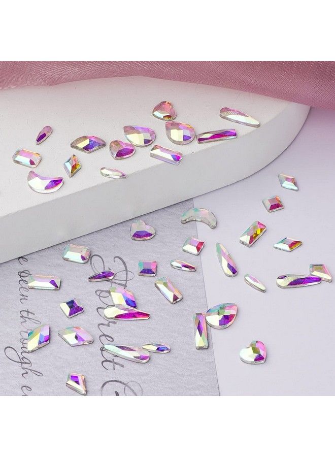 Canvalite 1820Pcs Rhinestones Nail Gems 12 Styles 3D Glass Crystals Nail Charms Shiny Multi Shape Flatback Nail Rhinestones For Nail Art With Rhinestones Picker And Tweezers For Diy Nail Art - Image 5