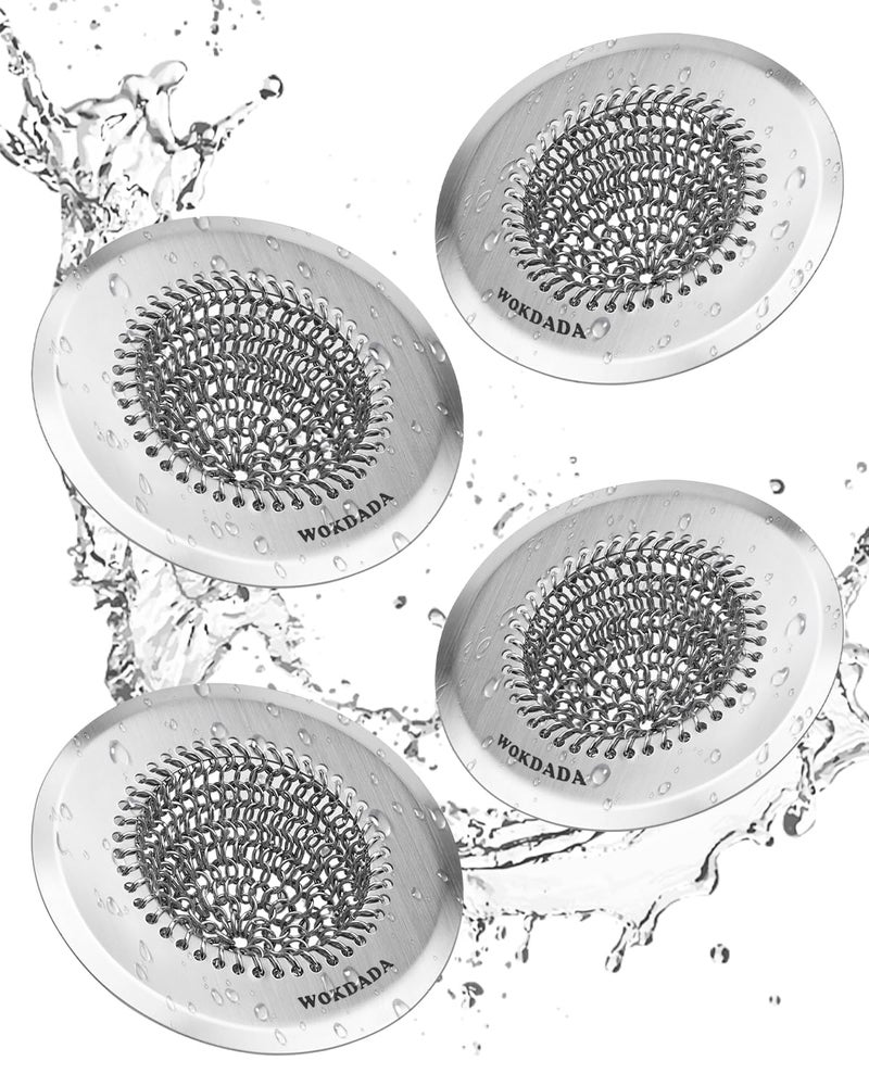 wokdada Sink Drain Strainer, Reversible Easy Clean Mesh Sink Strainer with 304 Stainless Steel, Wokdada Revolutionary Anti-Rust Large Kitchen Sink Strainer Food Catcher for Garbage Disposal Without Clogging - Image 1
