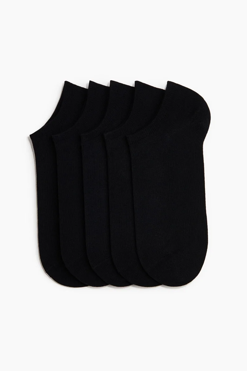 H&M 5-pack trainer socks with Lycra®