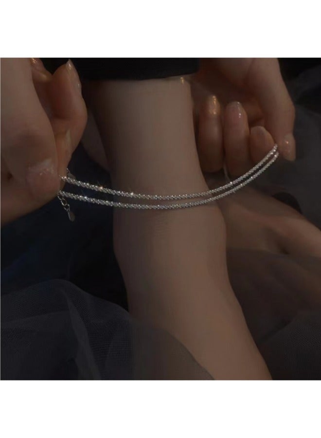 2-Piece Glitter Anklet - Image 2