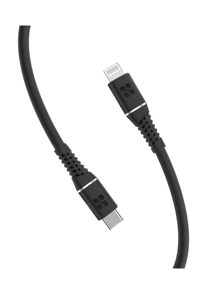 Promat Promate PowerLine-Ci120 20W Power Delivery USB-C To Apple® Lightning Connector Cable  - Image 1