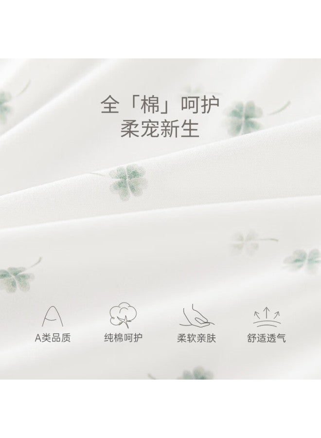 Good bear Cute Bear Uni Baby Pure Cotton Romper Summer Long Sleeve Air-conditioned Clothing Newborn Baby Boneless Sleepwear Ha Clothing Crawling Clothes Thin Section - Image 2