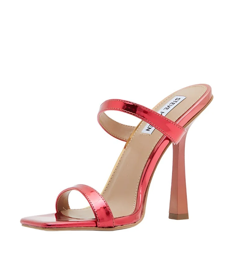 STEVE MADDEN  Heeled Sandals White Women's Sandals for Women | Best Price UAE