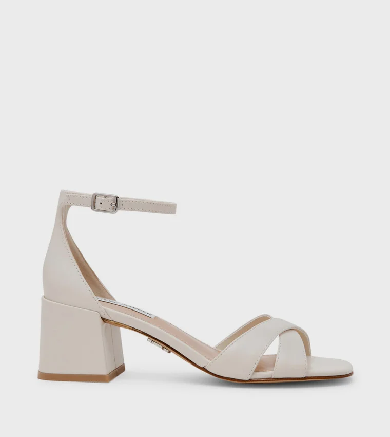 ستيف مادن Fergie Textured Ankle Strap Heeled Sandals
