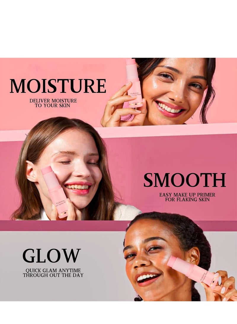 lakerain 2PCS Wrinkle Multi Balm Stick, Collagen Stick, Hydrating Lip Balm, Lip Wrinkle Korean Skincare,Anti Wrinkle Balm Stick,Korean Lip Balm, Collagen Boosting Moisture Balm Stick for Lip & Eye Wrinkles - Image 4