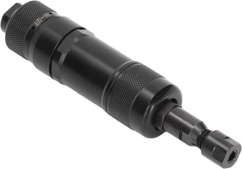 Pneumatic Die Grinder, Air Powered Grinder Tool with 6mm Chuck, High Speed 24000 RPM Alloy Steel Air Grinder for Metal Trimming, Deburring and Polishing (Japanese Style) - Image 3