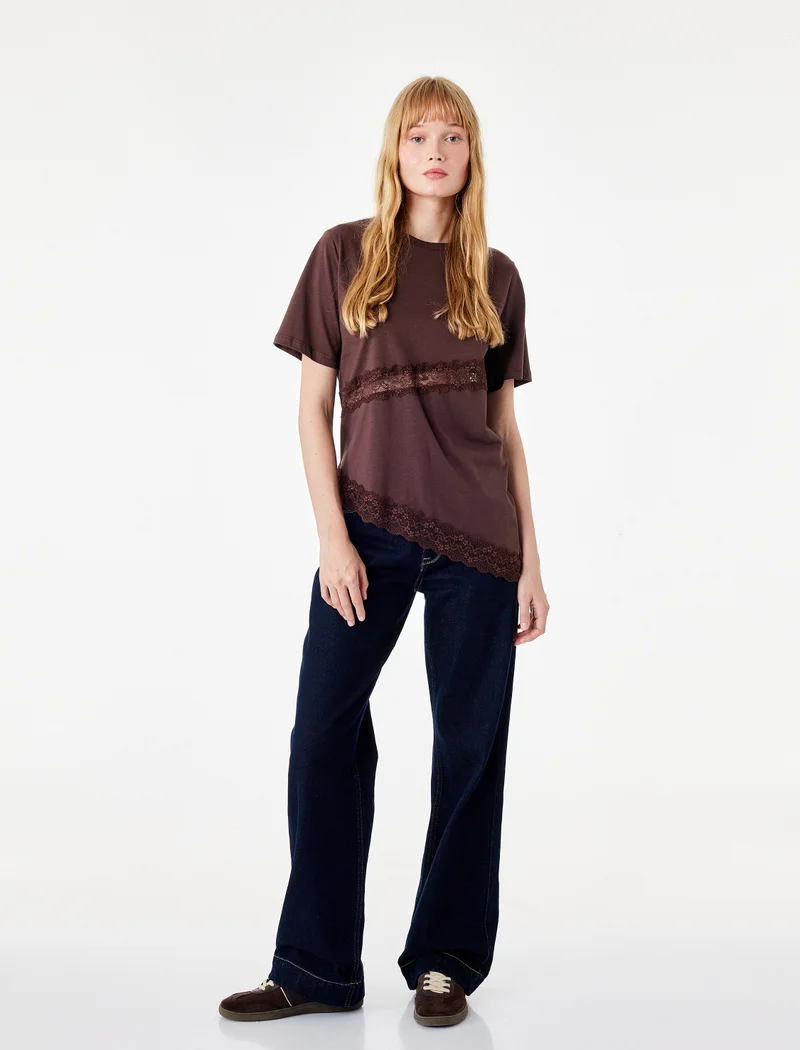 Koton Asymmetric T-Shirt